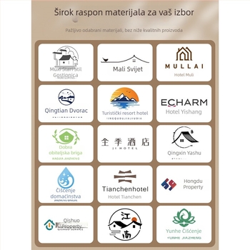 Ženska spa uniforma za masažu stopala – brzo se sušeći poliester/elastan, gornji dio s 3/4 rukavima i poluotvorenim ovratnikom, capri hlače