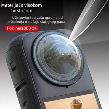 Insta360 X4 okretni zaštitnik leće (PC) IN95, anti-fog, anti-scratch, anti-cut