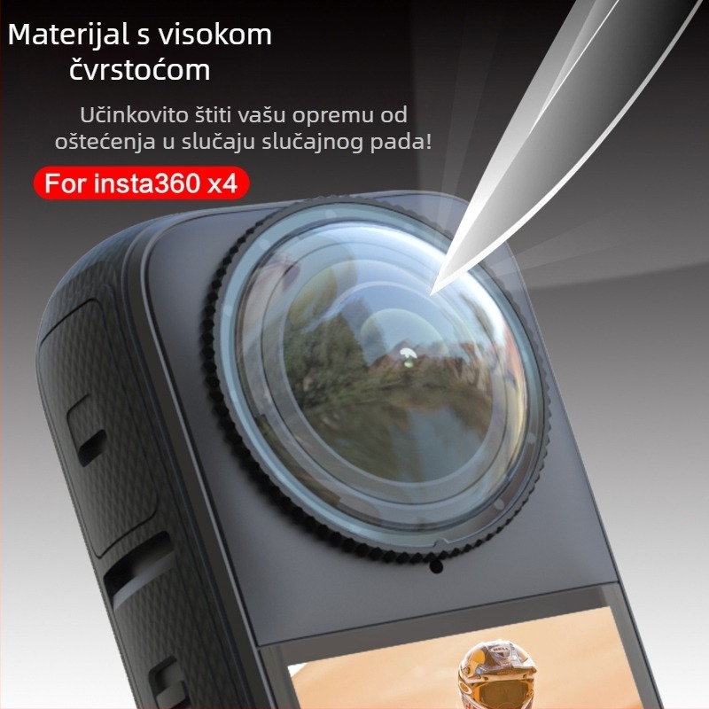 Insta360 X4 okretni zaštitnik leće (PC) IN95, anti-fog, anti-scratch, anti-cut
