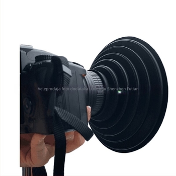 Silikonsko matno sjenilo za objektiv, kompatibilno s 50–70 mm objektivima