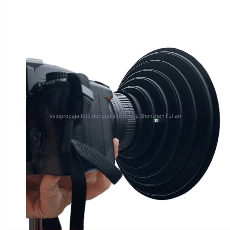 Silikonsko matno sjenilo za objektiv, kompatibilno s 50–70 mm objektivima