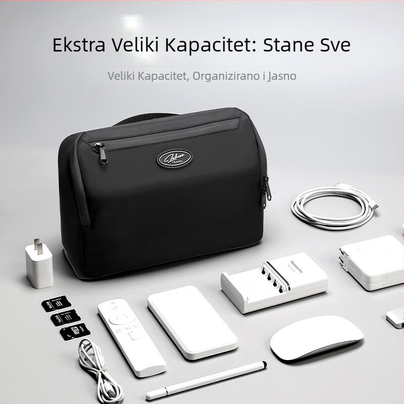 Vješena torba za skladištenje — kockasti najlonski organizator za putovanja i svakodnevnu upotrebu (višenamjenski, modernog stila)
