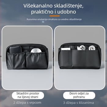 Digitalna torbica za kabele i baterije, ručna torba za putovanje, višenamjenski organizator elektronike