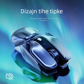 Pioneer Q6 bežična miša, 2.4G USB, 1600 DPI