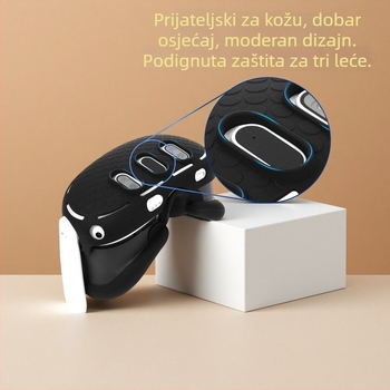 Silikonska zaštitna futrola za Meta Quest 3 – otporna na padove, periva, kompatibilna s Meta Quest 3