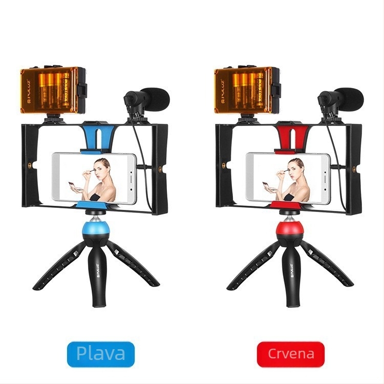 Puluz Fat Cow Set za fotografiju za mobilne telefone PKT3023 – Kompatibilan s mobitelima; Materijal ABS, PC