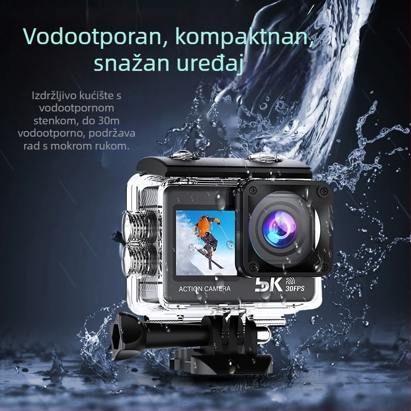 C1S 5K vodootporna WiFi potapljačka kamera sa stabilizacijom slike