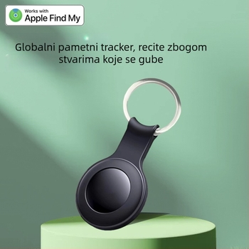 AirTag-stil lokalizator za djecu, starije i kućne ljubimce uz GPS praćenje – na ključni lanac, model JHX09, 210mAh, dimenzije 31.5×31.5×7.8mm, težina 7 g, kompatibilan s iOS