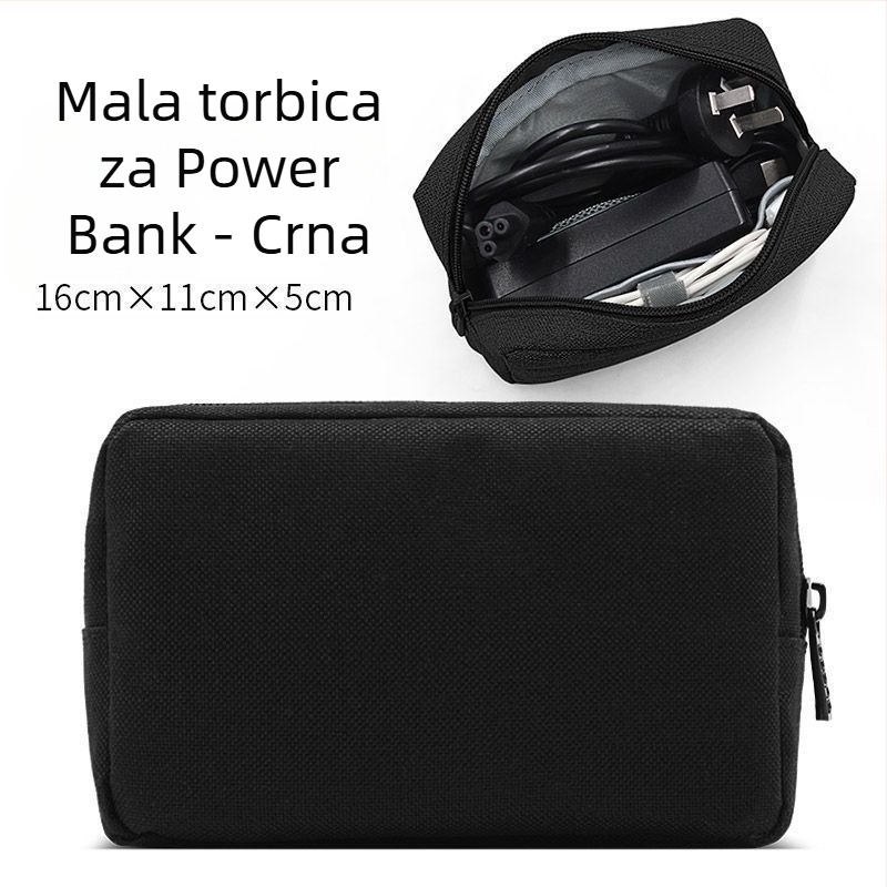 Torba za pohranu kablova La-98002 PU, ručna torba, višefunkcionalna, putna i pohrana kozmetike