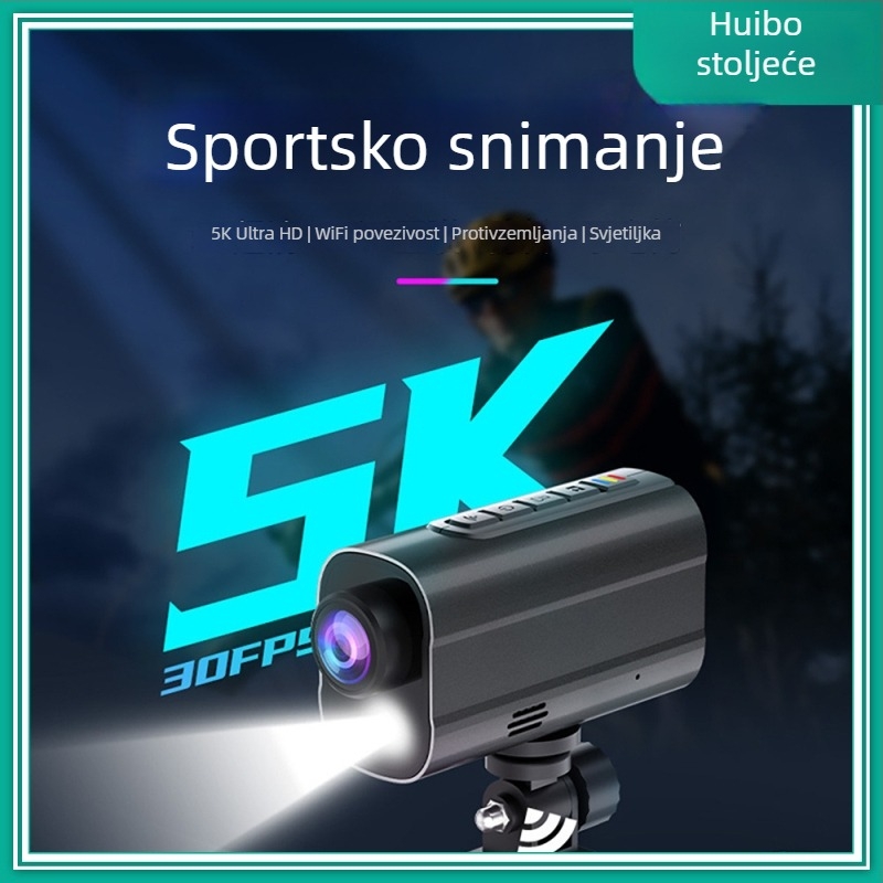 M101 kacigu kamera s 1080p snimkom, 1000mAh baterijom, microSD pohrana, metalno tijelo, 1 godina garancije