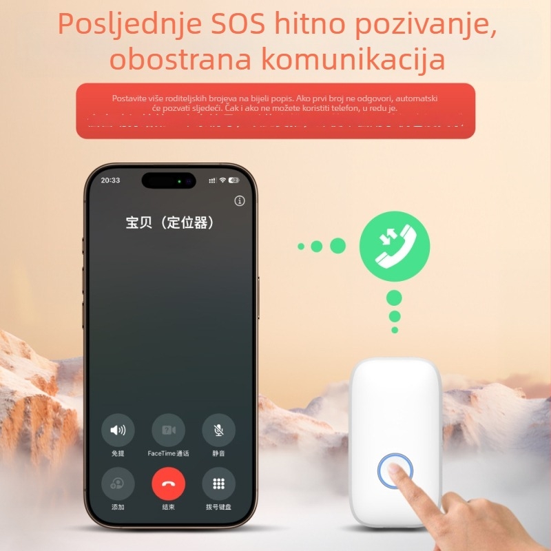 GPS lokator Xy609 | točnost GPS 5 m, alarmni načini: vibracija, SOS, mobilni, geofence, prekoračenje brzine, litij-polymer baterija, dnevna vodootpornost