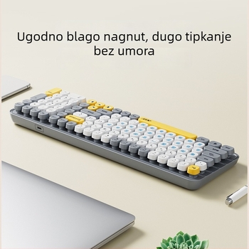 Okr251 Bežični set tipkovnice i miša – bežična tipkovnica, USB miš, 1600dpi