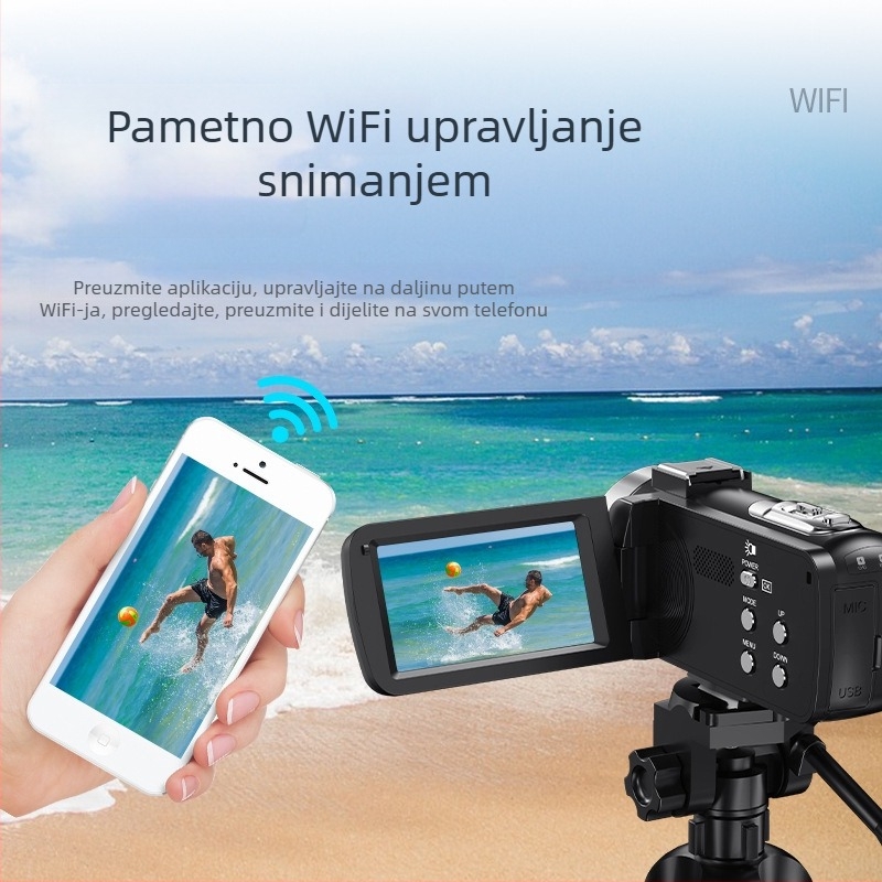 4K digitalna kamera s 42 MP senzorom, 18x optički zum, objektiv F/2.0 (f=7.62 mm), LCD zaslon 3,0 inča, elektronička stabilizacija slike