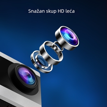 Vanjska vodootporna akcijska kamera I5-358, 16 MP, LCD 2,0 inča, TF kartica, trajanje baterije 120 minuta