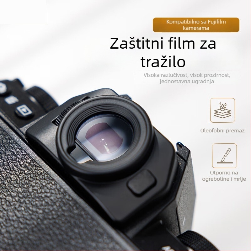 AR anti-reflektivni film za vizir kamere Fuji X-T50 / X-T30 II / X-S20 — AR elektroplating proces anti-refleksije, Marka Dongguan Yisi