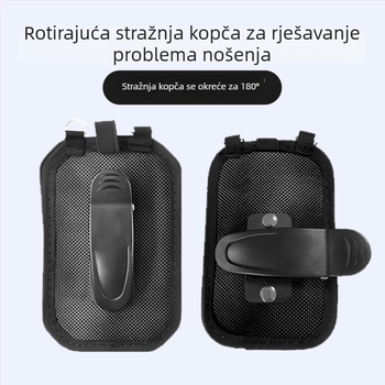 COOSOF BHT1 zaštitna futrola za policijsku kameru uz futrolu za pojas i naramenicom za vrat