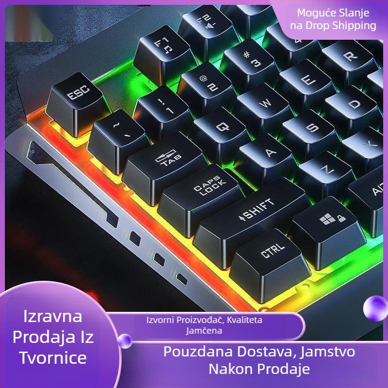 Infick K2 USB žičani set tipkovnice i miša za gaming i ured