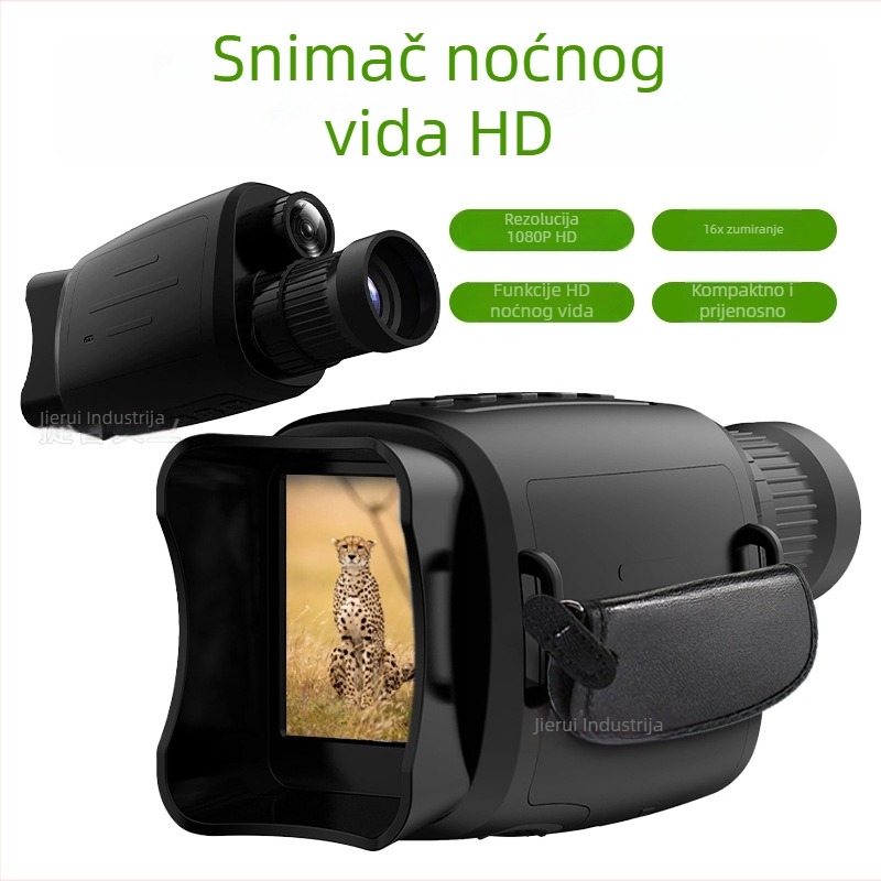 Infracrveni noćni monokular, ručni digitalni teleskop, 10 MP, baterija 2000 mAh