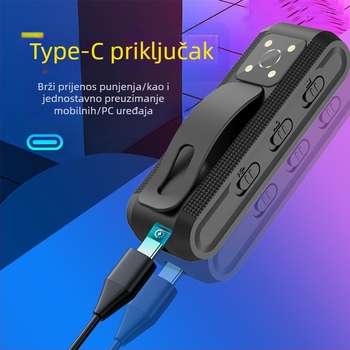 Prijenosna sportska kamera s audio snimanjem, 720p HD video, noćni vid, 1,5 inčni LCD, 10x zum