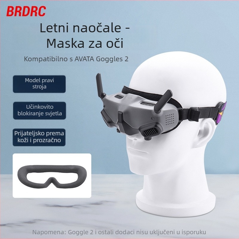 Brdrc Maska za oči za DJI Avata Goggles 2 – Zaštitni poklopac, Dodatak, Model Ew10143