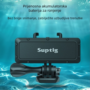 Punjač baterija SUPTIG RSX-438 za GoPro, DJI, Canon, Sony i pametne telefone – vatrootporan materijal ABS+PC
