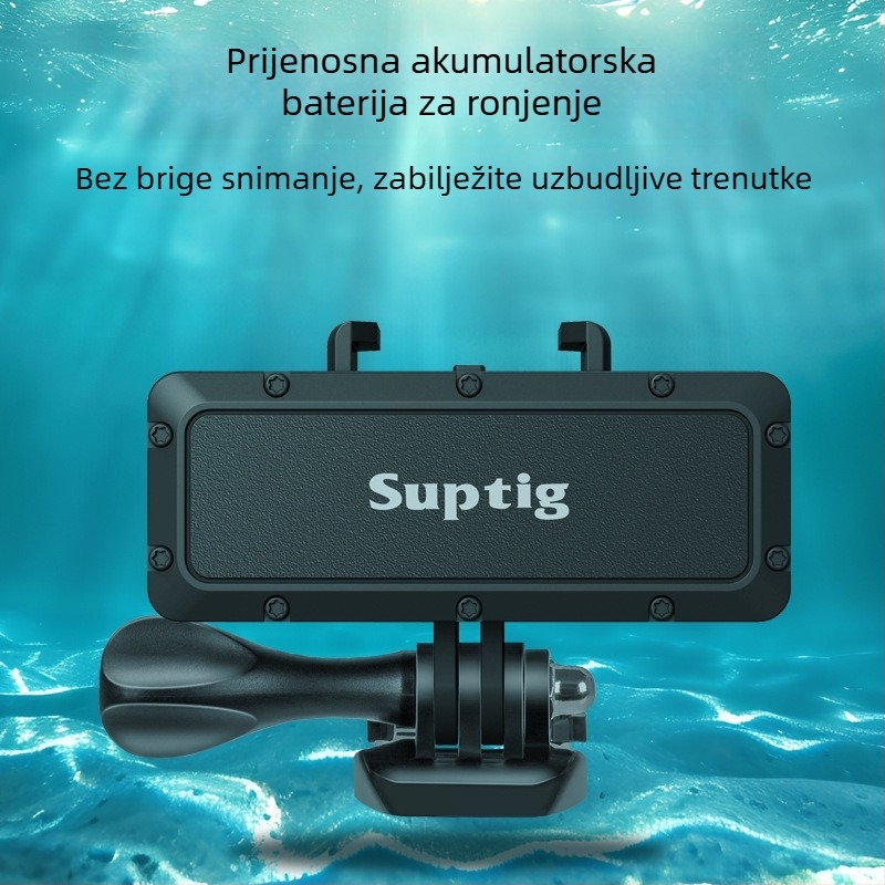 Punjač baterija SUPTIG RSX-438 za GoPro, DJI, Canon, Sony i pametne telefone – vatrootporan materijal ABS+PC
