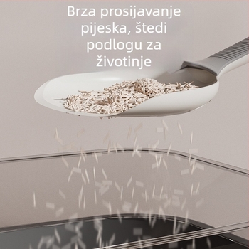 Lopatica za mačji pijesak – plastična, za mačke, PAWSARTI privatna marka