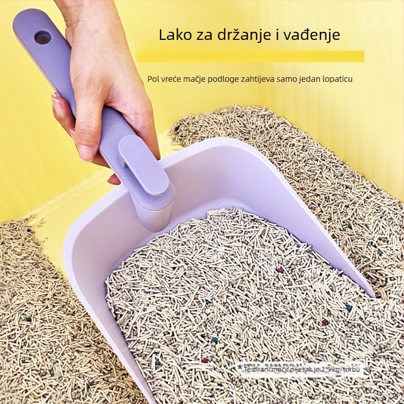 Heart-made kašika za mačji pijesak - plastična, za mačke