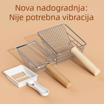 Sibo metalna lopatica za mačji pijesak