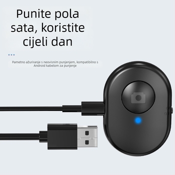 Bluetooth daljinski upravljač za selfie za kameru i telefon – univerzalni upravljač za selfie štap