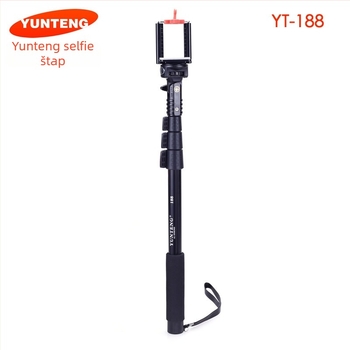 Yunteng YT-088 / YT-188 Univerzalni selfie štap za telefone i bezzrcalne fotoaparate, aluminijska legura, Bluetooth nije podržan, Daljinski upravljač nije uključen