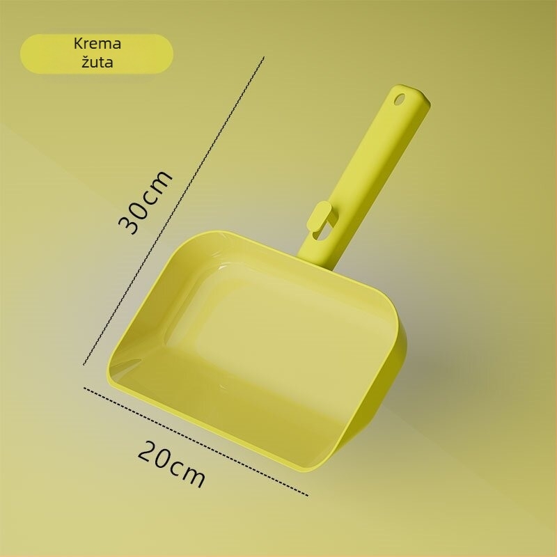 Višenamjenska lopatica za mačji pijesak – PP materijal, pogodna za kutiju za mačji pijesak