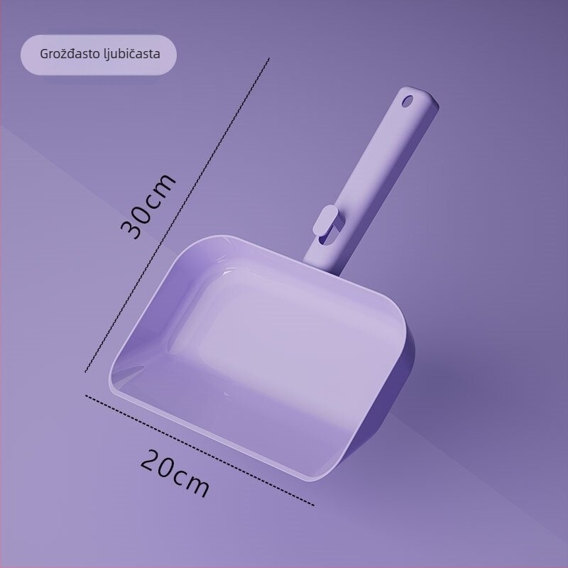 Višenamjenska lopatica za mačji pijesak – PP materijal, pogodna za kutiju za mačji pijesak