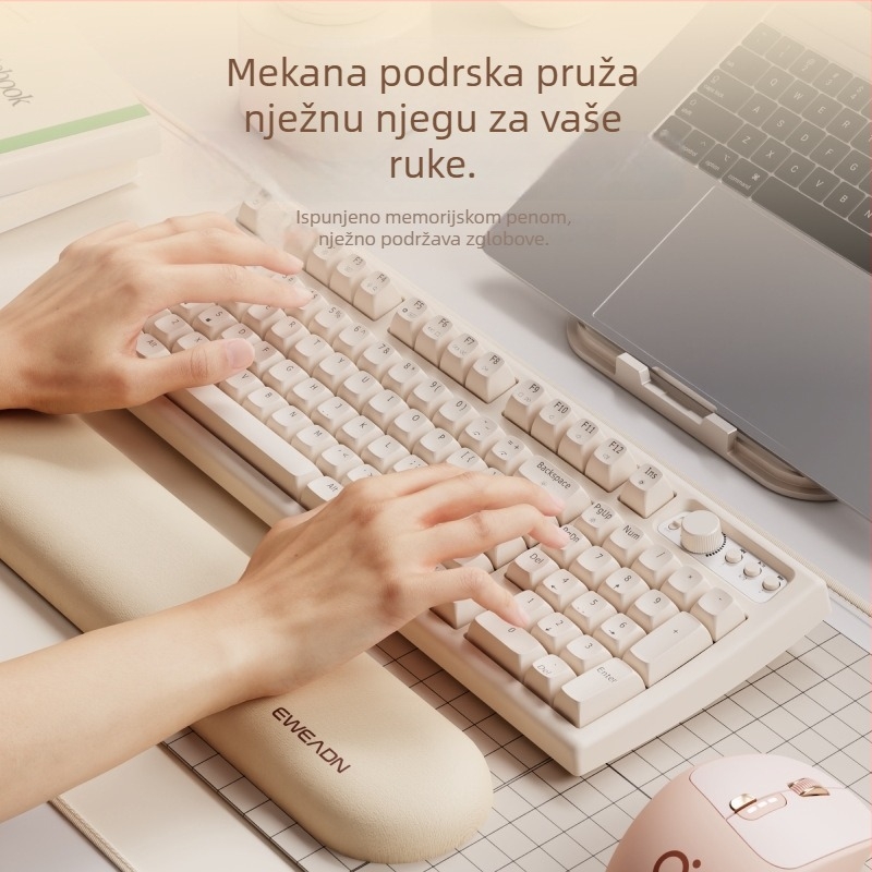 Podložak za zglob s memorijskom pjenom, dvostrani, LYCRA pjena, za ured