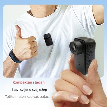 W9 mini sportska kamera 1080P bez zaslona, TF kartica, baterija 1–2 sati, jedna kamera