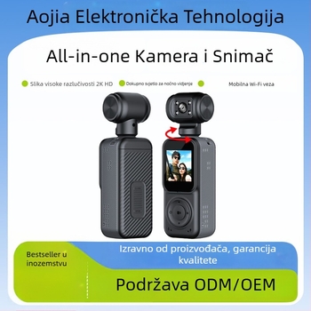 Q5 Prijenosna vanjska sportska kamera s 1,5-inčnim LCD-om, 2MP, TF kartica, trajanje baterije 5–6 sati