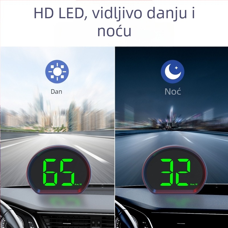 Novi X3 HUD zaslon za automobil s GPS brzomjerom