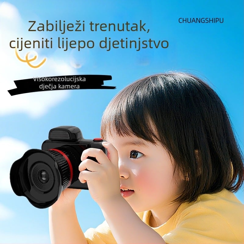 DELANDA D31 Dječja kamera – CCD 48 MP, 2,0-inčni LCD, podrška TF karti, snimanje videa, ABS kućište