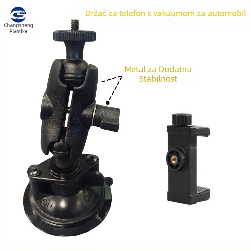 BOBRO auto nosač s vaku držačem za akcijske kamere i pametne telefone, legura, mogućnost privatne oznake i prilagodbe