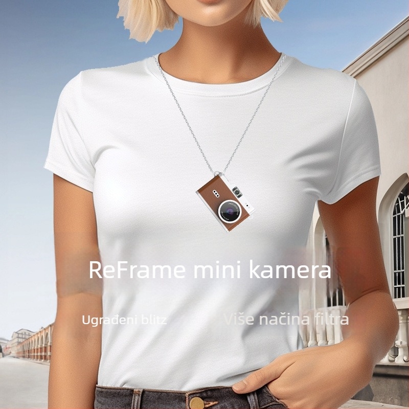 Privjesna mini kamera, 8MP senzor, rezolucija 6584×4218, 0.96" LCD, USB 2.0, 4GB interna memorija s podrškom SD kartice