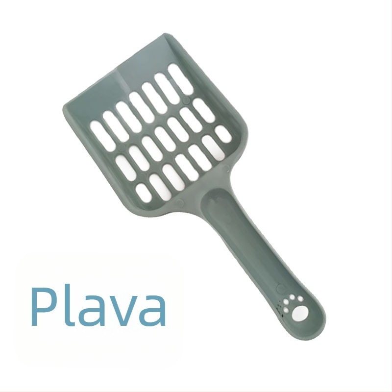 Kašika za mačji pijesak s plastičnim mrežicama, debela konstrukcija, PP materijal, brend ZL