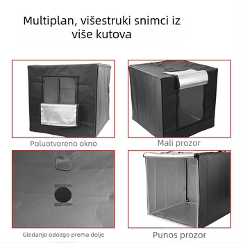 KFT-474 Kompaktno studijsko svjetlo s Oxford platnom i reflektirajućim materijalom, 2,8 kg