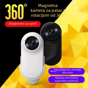 Kamera za motocikl s stražnjim klipom i stabilizacijom (1080p video; 14MP fotografija; 140° široki kut; 1" LCD; WIFI)