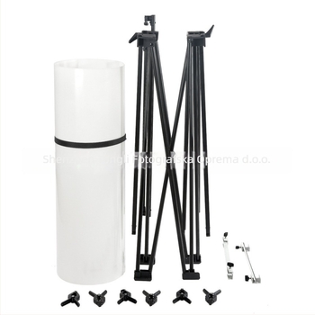 Shenniu fotografska pozornica, PVC konstrukcija, pogodna za profesionalnu fotografiju