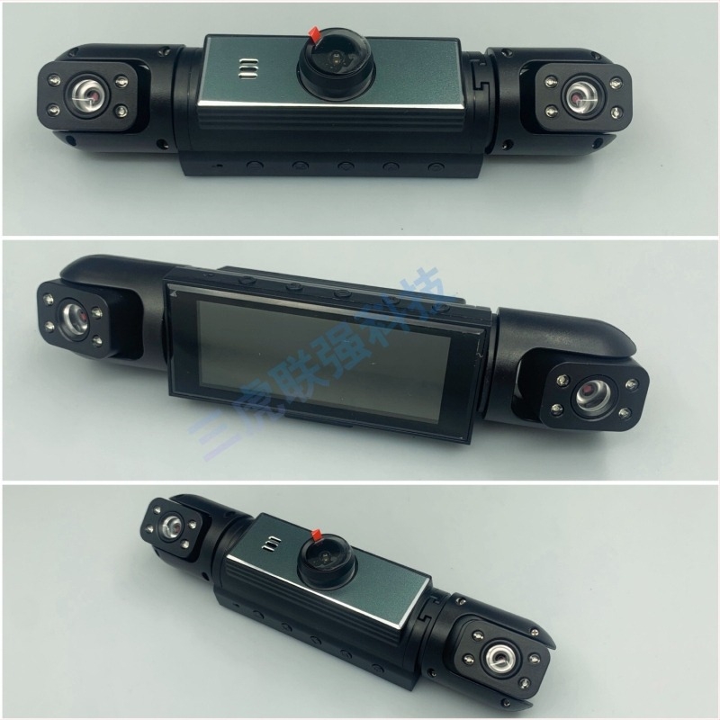 Automobilska dashcam s Wi‑Fi, 1080p, 140° široki kut, ciklično snimanje, 16GB memorije