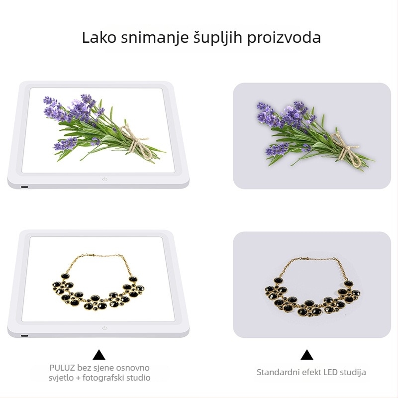 Set svjetlosnog studija bez sjene, prijenosni i sklopivi, PKT3200, Oxford tkanina, 2,46 kg