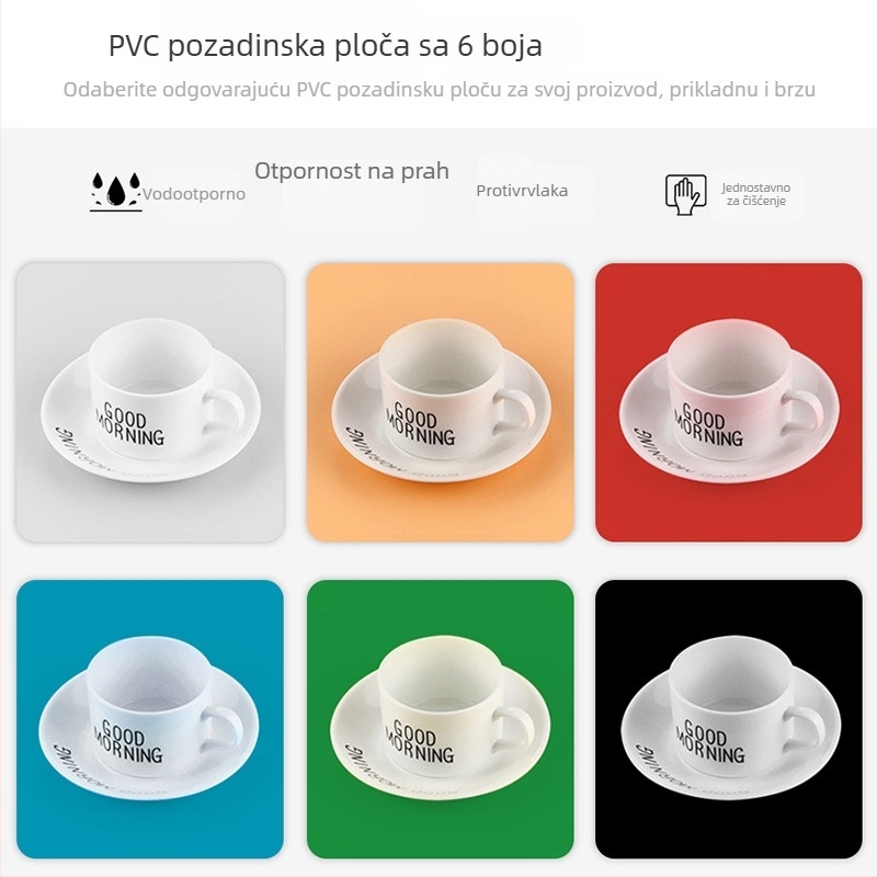 Set svjetlosnog studija bez sjene, prijenosni i sklopivi, PKT3200, Oxford tkanina, 2,46 kg