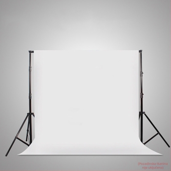 Okvir za pozadinu za foto-studio, izvlačivi, aluminijska legura