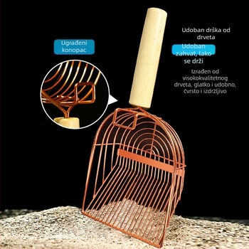 Metalna lopatica za mačji pesak Tongbo