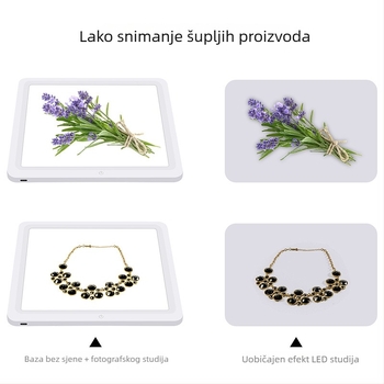 PULUZ Fat Cow Sklopiva studijska LED prsten rasvjeta PKT3201 PVC 1,518 kg